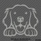Peeking Golden Retriever Puppy Dog Vinyl Decal - S4S Designs
