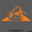 Peeking Stormtrooper Disney Inspired Vinyl Decal