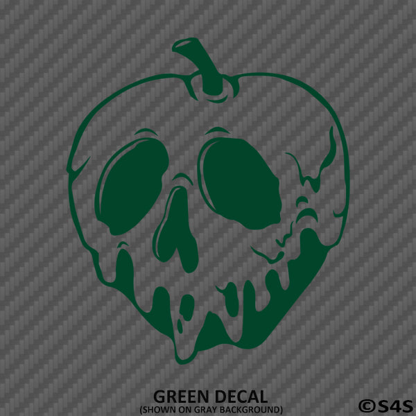 Snow White Melting Poison Apple Disney Inspired Vinyl Decal Version 1 - S4S Designs