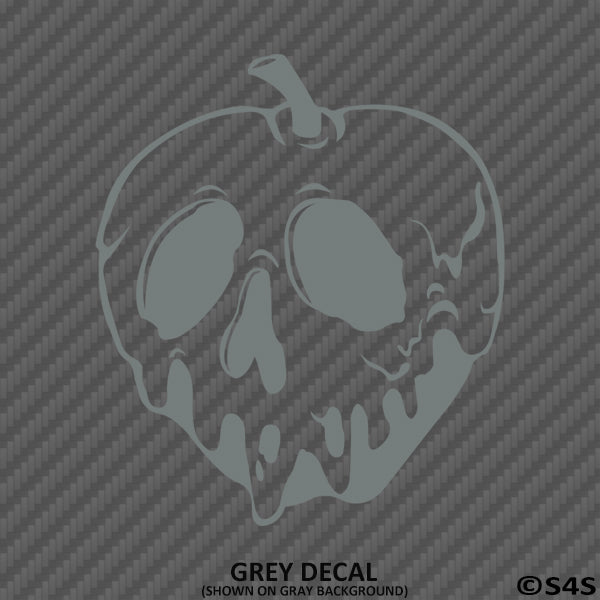 Snow White Melting Poison Apple Disney Inspired Vinyl Decal Version 1 - S4S Designs