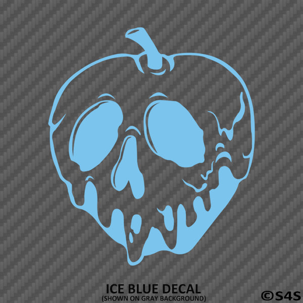 Snow White Melting Poison Apple Disney Inspired Vinyl Decal Version 1 - S4S Designs