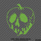 Snow White Melting Poison Apple Disney Inspired Vinyl Decal Version 1 - S4S Designs