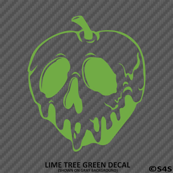 Snow White Melting Poison Apple Disney Inspired Vinyl Decal Version 1 - S4S Designs