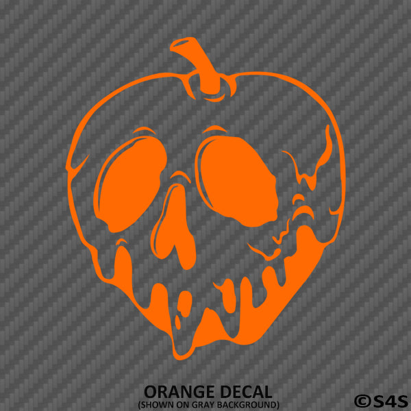 Snow White Melting Poison Apple Disney Inspired Vinyl Decal Version 1 - S4S Designs