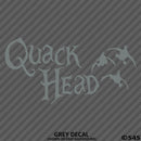 Quack Head Duck Hunting Vinyl Decal Version 1 - S4S Designs