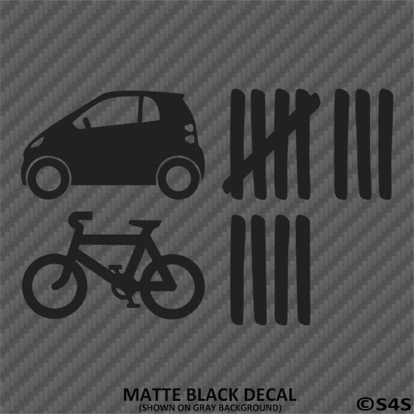 Road Kill Tally Marks Vinyl Decal - S4S Designs