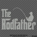The Rodfather Funny Fishing Vinyl Decal