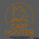 Carp Hunter Fishing Vinyl Decal - S4S Designs