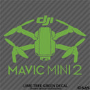 DJI Mavic Mini 2 Drone Silhouette Vinyl Decal - S4S Designs