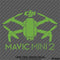 DJI Mavic Mini 2 Drone Silhouette Vinyl Decal - S4S Designs