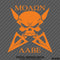 Molon Labe Skull 2A Bow Hunting Vinyl Decal - S4S Designs