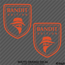 Bandit Edition Badge Vinyl Decal (PAIR)