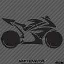 Sport Bike Motorcycle Silhouette Vinyl Decal - S4S Designs