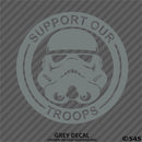 Support Our Troops: Stormtrooper Disney Inspired Vinyl Decal - S4S Designs