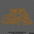 Swamp Life Gator Silhouette Vinyl Decal - S4S Designs