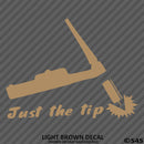 Just The Tip Tig Welding Vinyl Decal - S4S Designs