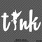 Tink w/Tinkerbell Silhouette Disney Inspired Vinyl Decal - S4S Designs