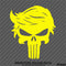 Trump Punisher Skull Style Vinyl Decal