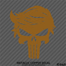Trump Punisher Skull Style Vinyl Decal