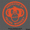 Protected By Trunk Monkey Funny Vinyl Decal Version 1