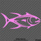 Tuna Fish Outdoors Fishing Vinyl Decal