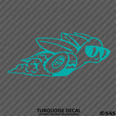 Turbo Bee Performance Vinyl Decal - S4S Designs