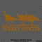 Turkey Hunter Hunting Vinyl Decal