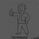 Fallout 76 Pipboy Vault Boy Vinyl Decal Version 1 - S4S Designs