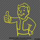 Fallout 76 Pipboy Vault Boy Vinyl Decal Version 2 - S4S Designs