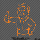 Fallout 76 Pipboy Vault Boy Vinyl Decal Version 2 - S4S Designs