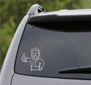 Fallout 76 Pipboy Vault Boy Vinyl Decal Version 2 - S4S Designs