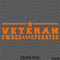 Business Decal: "Veteran Owned and Operated" Vinyl Decal - S4S Designs