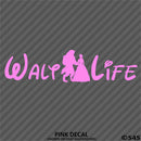 Walt Life "Beauty And The Beast" Disney Inspired Vinyl Decal - S4S Designs