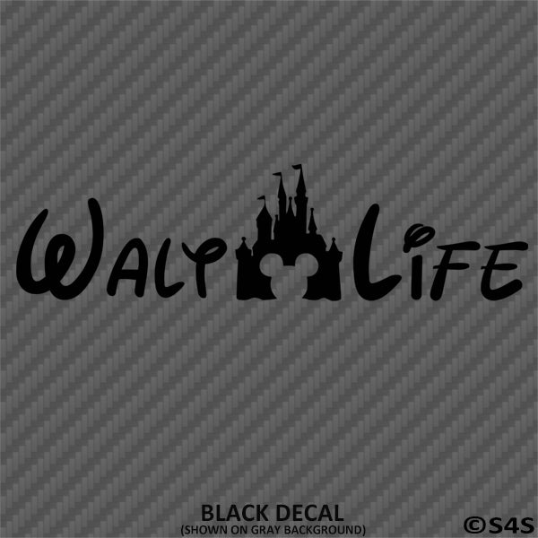 Walt Life "Castle" Disney Inspired Vinyl Decal - S4S Designs