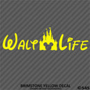 Walt Life "Castle" Disney Inspired Vinyl Decal - S4S Designs