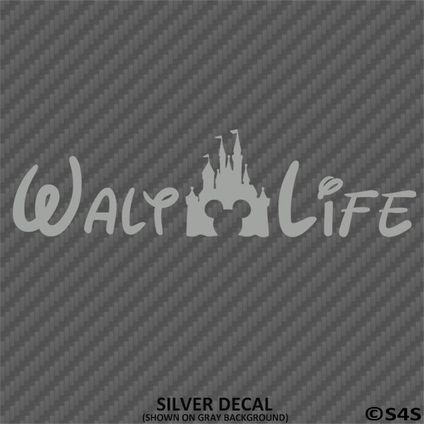 Walt Life "Castle" Disney Inspired Vinyl Decal - S4S Designs