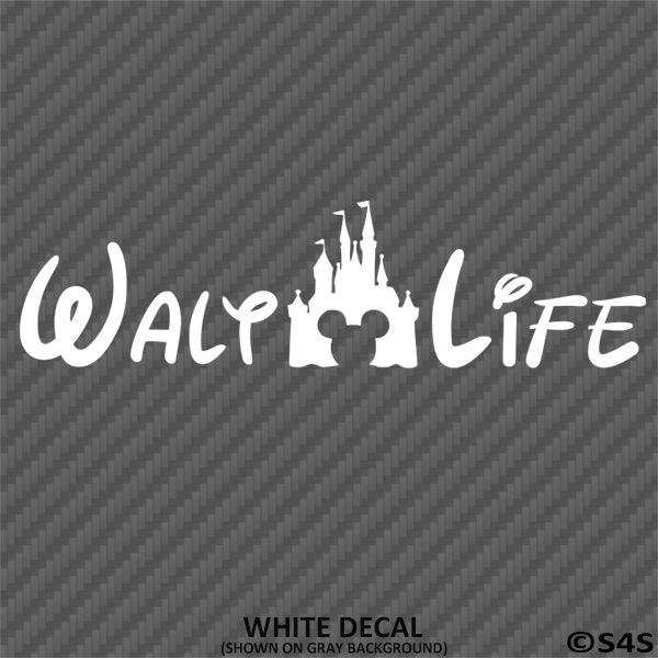Walt Life "Castle" Disney Inspired Vinyl Decal - S4S Designs