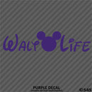 Walt Life "Mickey Ears" Disney Inspired Vinyl Decal - S4S Designs