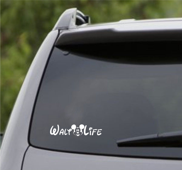 Walt Life "Mickey Mouse" Disney Inspired Vinyl Decal - S4S Designs