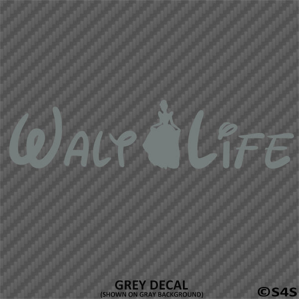 Walt Life "Princess" Disney Inspired Vinyl Decal - S4S Designs