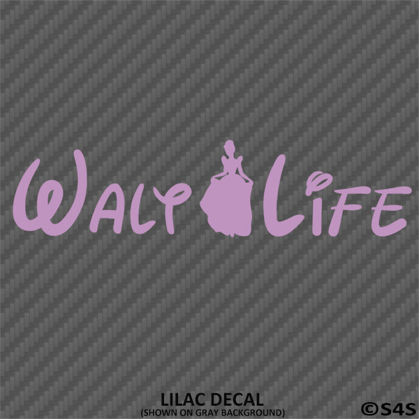 Walt Life "Princess" Disney Inspired Vinyl Decal - S4S Designs