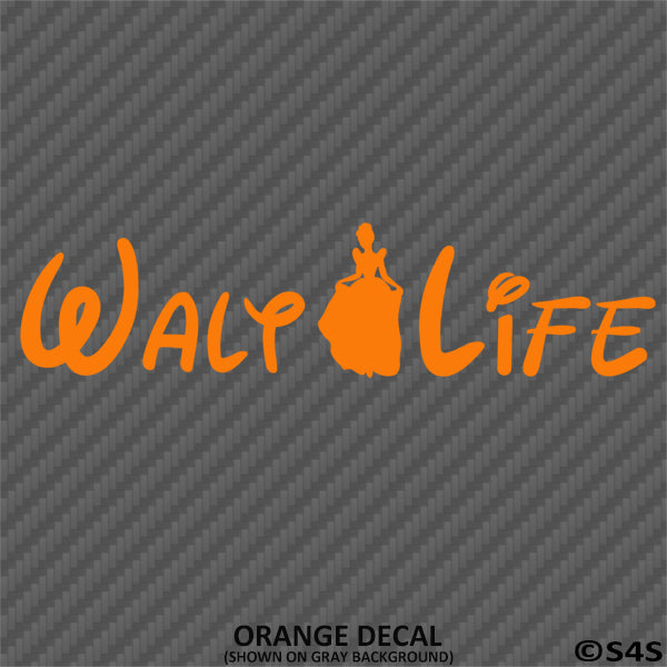 Walt Life "Princess" Disney Inspired Vinyl Decal - S4S Designs