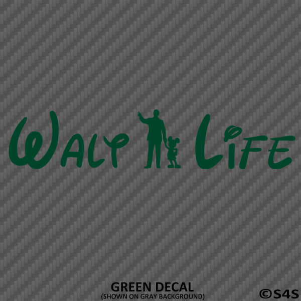 Walt Life "Walt & Mickey" Disney Inspired Vinyl Decal - S4S Designs