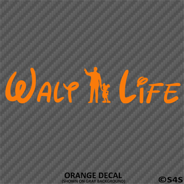 Walt Life "Walt & Mickey" Disney Inspired Vinyl Decal - S4S Designs