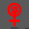 Women's Rights Support Symbol Vinyl Decal