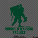 Wounded Warrior Project Patriotic Military Vinyl Decal