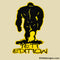 Bigfoot "YETI Edition" Acrylic Badge Yellow/Black - S4S Designs