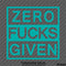 Zero Fucks Given Vinyl Decal